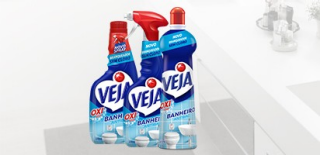 Conheça a linha de produtos antibacterianos Veja®
